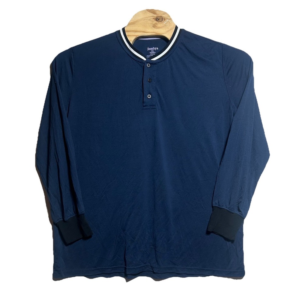 Jambys Navy Pajambys‎ Top XXL Unisex Modal Blend Super Soft Pajama Lounge